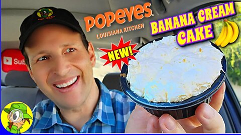 Popeyes® ⚜️ BANANA CREAM CAKE Review 🍌🎂 | Peep THIS Out! 🕵️‍♂️