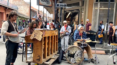 Andy White: Some sights & sounds from Royal St. in the French Quarter Mardi Gras