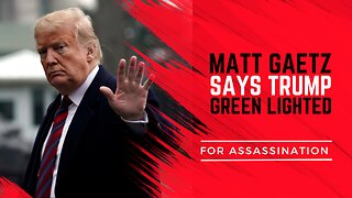 Trump Green-lighted For Assassination! 12/05/2023