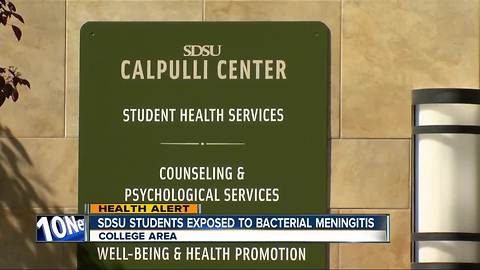 SDSU officials taking proactive approach amid meningitis case