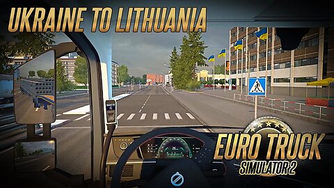 Ukraine to Lithuania delivery - Volvo FH16 2020 mod ETS2 1.46 | Euro Truck Simulator 2 Gameplay G29