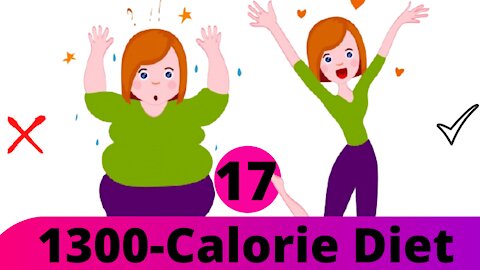 1300 Calorie Diet Plan For Effective Weight Loss | Diet Tips Series | Video no-17 | Health Zone