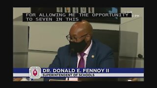 Dr. Donald Fennoy delivers final address as superintendent