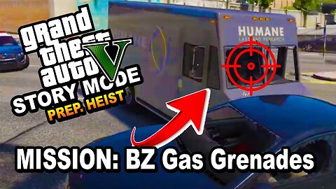 GRAND THEFT AUTO 5 Single Player 🔥 Mission: BZ GAS GRENADES ⚡ Waiting For GTA 6 💰 GTA 5
