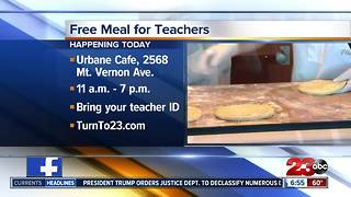 Free lunch for teachers