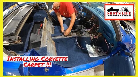 Installing Dash Lights, Fitting Carpet | 1971 Corvette | EPS4 | Shots Life