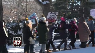 Women's March held on MSU's campus