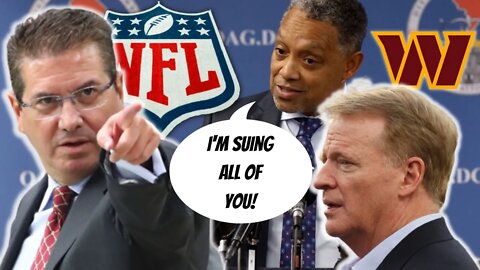 Dan Snyder and Roger Goodell Getting Sued!