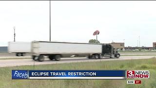 Oversized loads banned from traveling through Nebraska because of eclipse