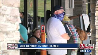 Job center overwhelmed