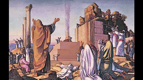 Rebuilding the Temple and rebuilding of Creation