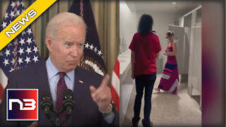 After Senator Sinema Chased Into Bathroom By Liberals, Biden Chuckles In Press Conference