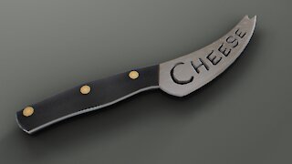 Timelapse Modeling of a Cheese Knife