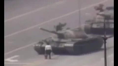 Tiananmen Square Tank Man (1989)