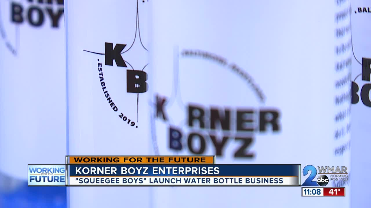 'Squeegee Boys' start water bottle business with help of mentors