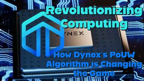 Dynex: The Future of Computing? Chief Architect Shares Insights