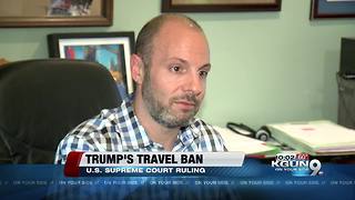 President Trump's travel ban in effect