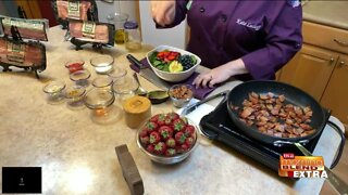 Blend Extra: A Super Summer Berry Bacon Salad