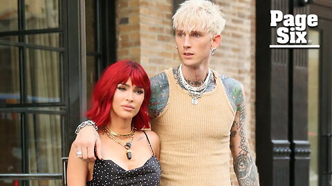 Megan Fox goes incognito in fiery red wig for rare outing with Machine Gun Kelly