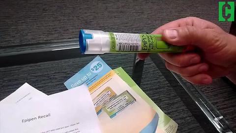 Here's how easy it is to get your free EpiPen replacement