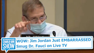 WOW: Jim Jordan Just EMBARRASSED Smug Dr. Fauci on Live TV