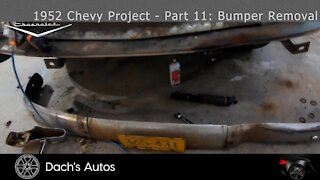 1952 Chevy Styleline Deluxe Rebuild: Part 11 - Rusted Nuts!