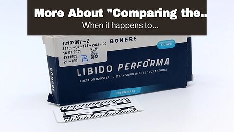 More About "Comparing the Side Effects of VigRX Plus and Viagra on Men's Health"