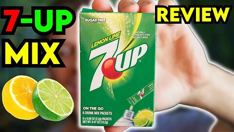 7-Up Lemon Lime Zero Sugar Drink Mix Review