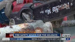 Firefighters warn of dangers with holiday decorations