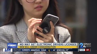 Maryland may get digital drivers licenses