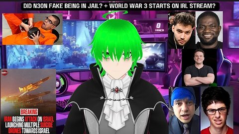 DID N3ON FAKE BEING IN JAIL?+ WORLD WAR 3 STARTS ON IRL STREAM #n3on #kickstreaming #ww3 #war