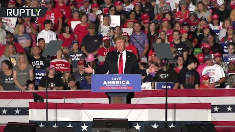 ‘We’re going to take back America’ – Trump at ‘Save America’ rally in Iowa