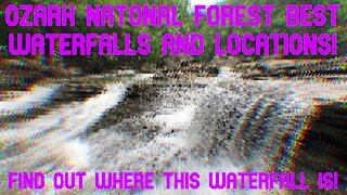 RICHLAND CREEK WILDERNESS ARKANSAS \ Ozark National Forest \ Best Waterfalls and Locations