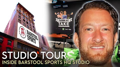 Barstool Sports Headquarters | Studio Tour | Multi-Million New York Studio