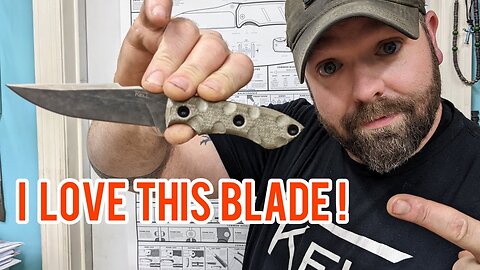 T.Kell Striker Fixed Blade EDC Concealed Carry Knife 🔪