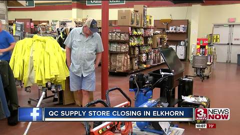 QC Supply Store in Elkhorn closing