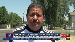 Local pastor addresses violence in Kern County