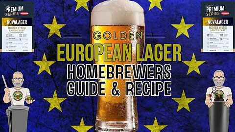 Novalager European Golden Lager Recipe & Methods