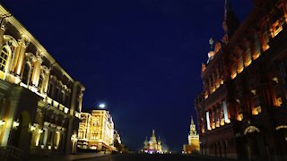 RUSSIA - Moscow- Lockdown Travelogue - Moscow's Red Square (Video) (6bL)