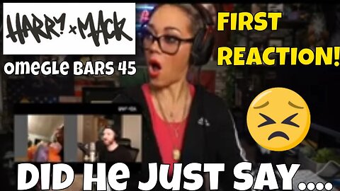 FIRST REACTION Legendary Freestyles Harry Mack Omegle Bars 45 | Dang, I REALLY NEEDED THIS