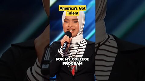 Blind Singer Unveils Insane Dream to Become the Next Whitney Houston #americagottalent #indonesia