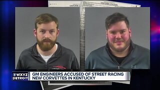 GM employees accused of street racing Corvettes in Kentucky