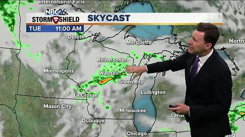 Michael Fish's NBC26 weather forecast