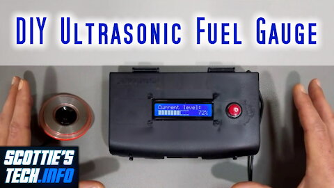 DIY Ultrasonic Fuel Gauge / Level Sensor