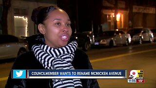 Councilman wants to rename McMicken Avenue