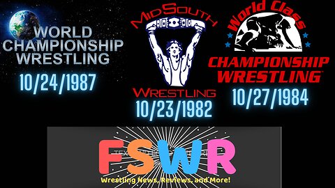 Classic Wrestling: NWA WCW 10/24/87, Mid South Wrestling 10/23/82, WCCW 10/27/84 Recap/Review/Result