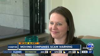 Moving companies scam warning