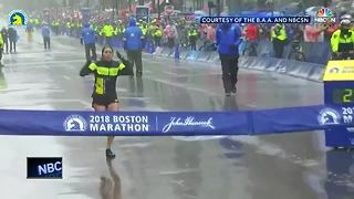 Local runner competes in the Boston Marathon