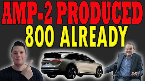 HUGE Lucid AMP-2 Production NEWS │ Lucid Shorts are DOUBLING DOWN ⚠️ Must Watch Lucid Video