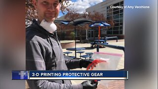 Boise State engineering group is 3D printing face shields with help from the community